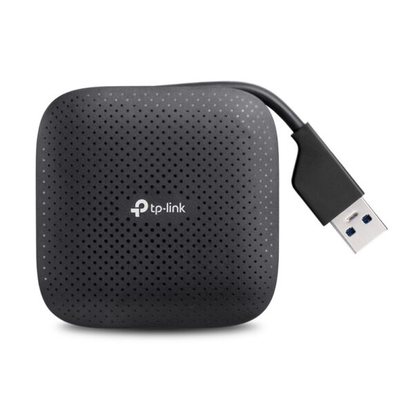 ADAPTADOR TP-LINK (UH400) HUB, CONCENTRADOR USB, 4X USB 3.0, 5000MBPS, NEGRO