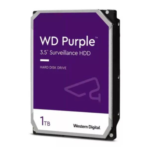 DISCO DURO INTERNO PC NEW WESTERN DIGITAL PURPLE SURVEILLANCE 1TB SATA 3.5 P WD11PURZ