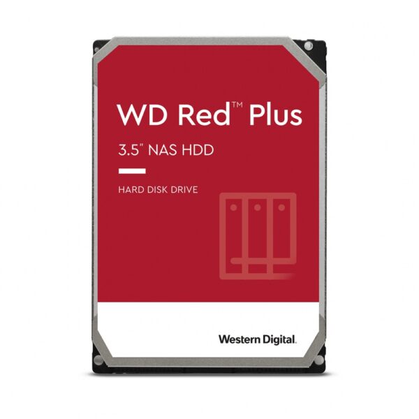 DISCO DURO INTERNO PC NEW WESTERN DIGITAL RED PLUS NAS 12TB 256MIB 7200 RPM SATA 3.5P WD120EFBX