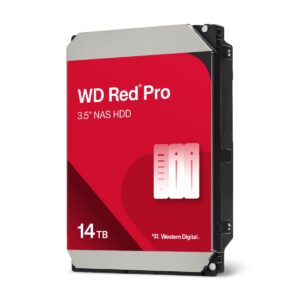 DISCO DURO INTERNO PC WESTERN DIGITAL RED PRO NAS 14TB SATA 3.5P 512MB 7200RPM WD142KFGX
