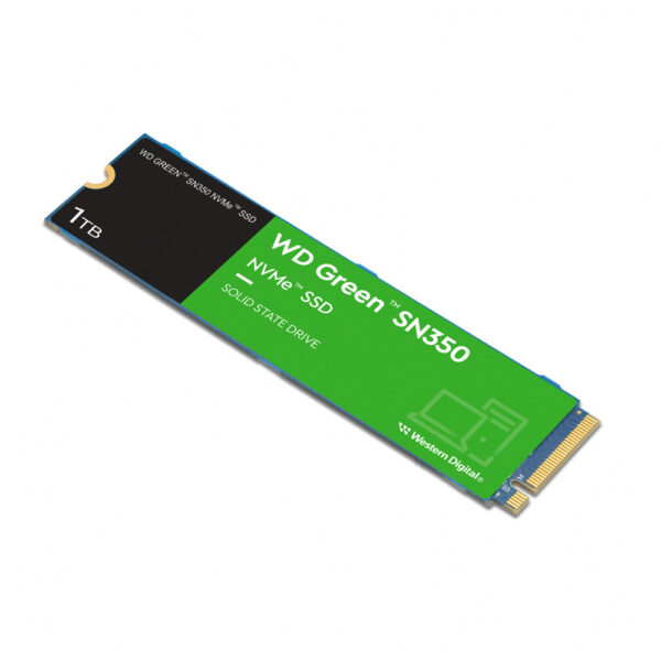 SSD INTERNO WESTERN DIGITAL WD GREEN SN350 NVME 1TB PCI EXPRESS 3.0 M2.0 WDS100T2G0C - Imagen 3