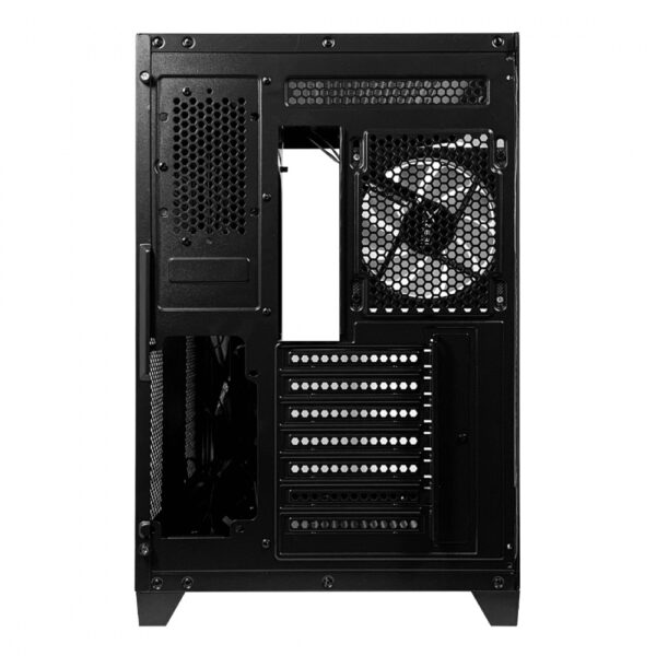 GABINETE XZEAL (XZGAXT1B) X-TRON,MICRO ATX,CRISTAL+METAL, 4*VENT ARGB,USB 3.0,SIN FUENTE,NEGRO - Imagen 8