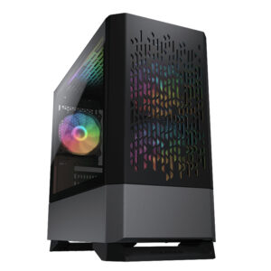 GAB COUGAR MG140 AIR NEGRO RGB, MATX