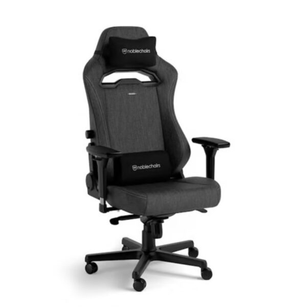 SILLA NOBLECHAIRS HERO ST TX GREY TIPO LINO  150KG - Imagen 2