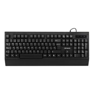 TECLADO ALAMBRICO ACTECK (AC-928946) E-310,USB,105TECLAS,CABLE 1.5M,ESTANDAR,NEGRO