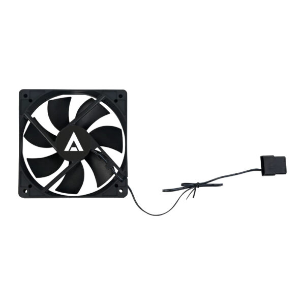 VENTILADOR P/GABINETE ACTECK (AC-938136) POLAR EG VG120,VENTILADOR 120MM,1200RPM,NEGRO - Imagen 3