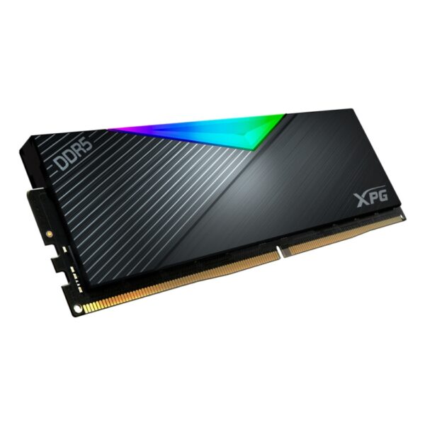 MEMORIA RAM ADATA XPG LANCER RGB DDR5 6400MTS 2X16GB CON DISIPADOR NEGRA AX5U6400C3216G DCLARBK - Imagen 4