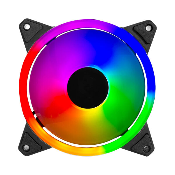 VENTILADOR P/GABINETE BALAM RUSH (BR-938082) EOLOX BLAZE EX30,RGB,120 MM,1 FAN,NEGRO - Imagen 3