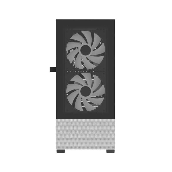 GABINETE BALAM RUSH (BR-938921) NITROX CRYSTAL 5500 CBW,ATX,1*USB 3.0,FRENTE CRISTAL,BLANCO - Imagen 5