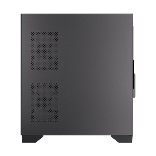 GABINETE BALAM RUSH (BR-941631) TANK PERFORM 3600,MICRO ATX,1*USB 3.0,CRISTAL TEMP,2 FAN,NEGRO - Imagen 5