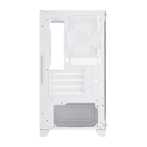 GABINETE BALAM RUSH (BR-941648) TANK PERFORM 3600,MICRO ATX,1*USB 3.0,CRISTAL TEMP,2 FAN,BLANCO - Imagen 7