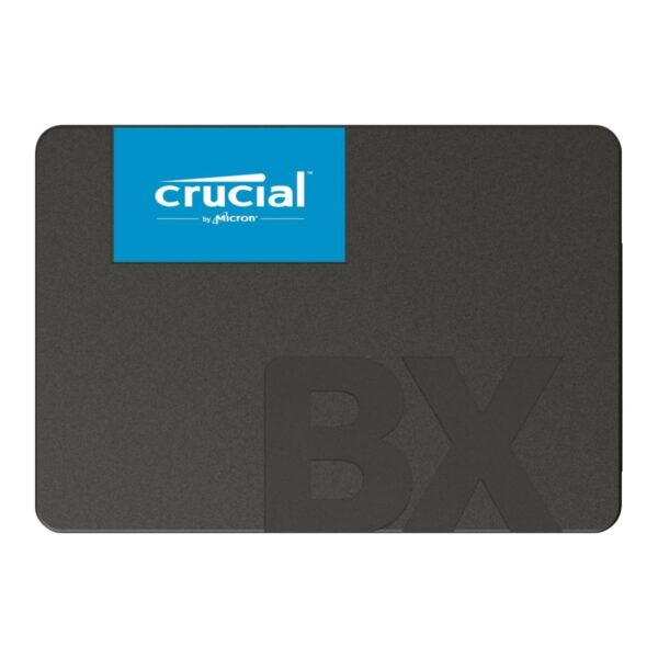 UNIDAD SSD 2.5" CRUCIAL 240GB (CT240BX500SSD1) SATA3,7MM, 3D NAND