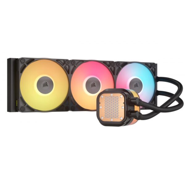 ENFRIAMIENTO LIQUIDO CORSAIR CPU iCUE LINK TITAN 360RX LCD 3FAN 360MM NEGRO CW 9061023 WW - Imagen 2
