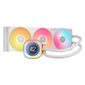 ENFRIAMIENTO LIQUIDO CORSAIR ICUE LINK TITAN 360RX LCD BLANCO 360MM COOLER CW 9061026 WW