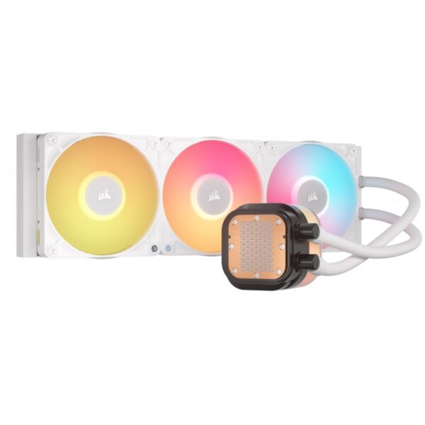 ENFRIAMIENTO LIQUIDO CORSAIR ICUE LINK TITAN 360RX LCD BLANCO 360MM COOLER CW 9061026 WW - Imagen 2