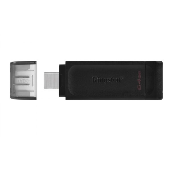 MEMORIA USB C KINGSTON 64GB 3.2  GEN 1 DATA TRAVELER 70 DT70 64GB - Imagen 2