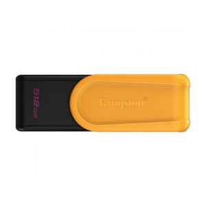 MEMORIA USB KINGSTON 128GB 3.2 GEN 1 DATA TRAVELER EXODIA S NEGRO Y AMARILLO DTXS 512GB
