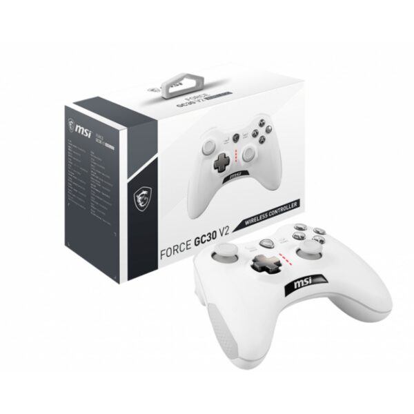CONTROL MSI FORCE GC30 V2 BLANCO INALAMBRICO