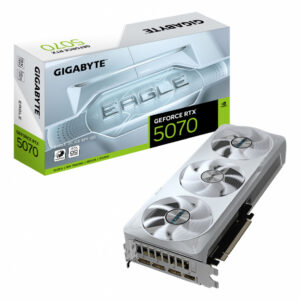 TARJETA DE VIDEO GIGABYTE (GV-N5070EAGLEOC ICE-12GD) RTX 5070,12GB GDDR7,PCIE 5.0,HDMI,3*DP,3 FAN