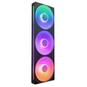 KIT 3 VENTILADORES NZXT U360 UNIBODY RGB 360MM NEGRO