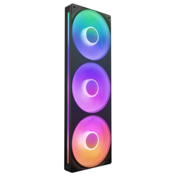 KIT 3 VENTILADORES NZXT U360 UNIBODY RGB 360MM NEGRO
