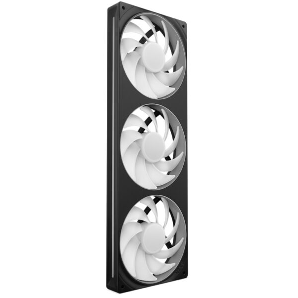 KIT 3 VENTILADORES NZXT U360 UNIBODY RGB 360MM NEGRO - Imagen 4