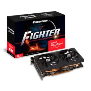 GPU POWER COLOR RADEON FIGHTER RX 7600 8GB GDDR6