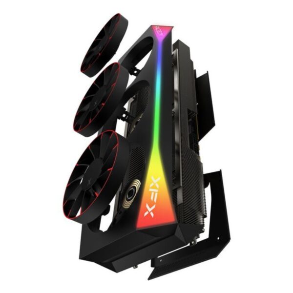 TARJETA DE VIDEO XFX (RX-97TMARGB9) MERCURY RX 9070XT,16GB GDDR6,2570MHZ,3*DP,HDMI, MAGNETIC AIR - Imagen 5