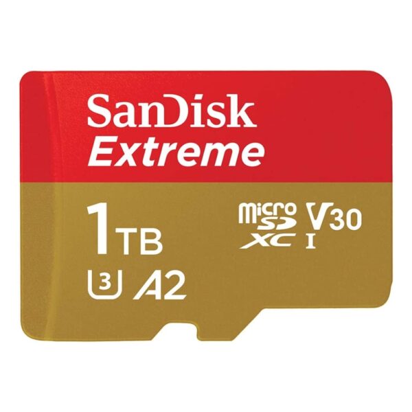 MEMORIA MICROSD SDXC SANDISK 1TB (SDSQXAV-1T00-GN6MA) MICROSD UHS-I CARD WITH ADAPTER (MOBILE), EXTREME