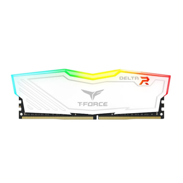 MEMORIA RAM DIMM TEAMGROUP T FORCE DELTA RGB 32GB DDR4 3600 MHZ PC4 25600 BLANCO TF4D432G3600HC18J01