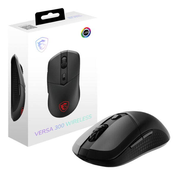 MOUSE MSI VERSA 300 WIRELESS RGB BLACK - Imagen 5