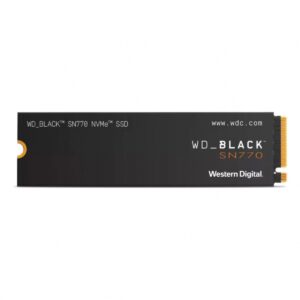 UNIDAD SSD M.2 WD 1TB (WDS100T3X0E) BLACK SN770, PCIE 4.0, NVME, 3D NAND, 2280