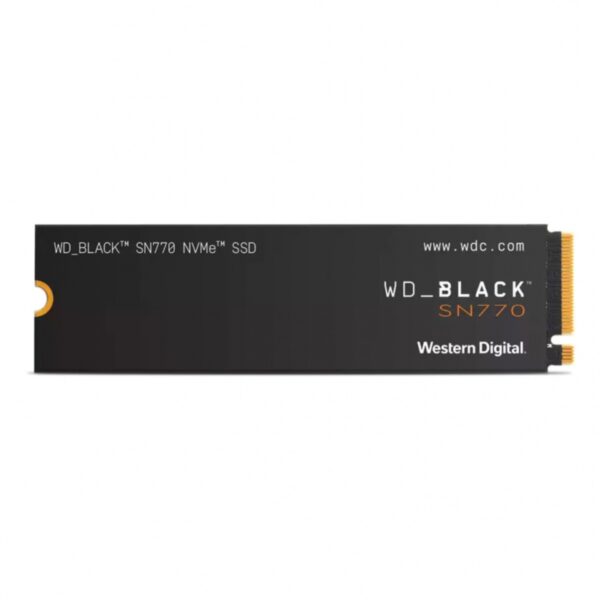 UNIDAD SSD M.2 WD 1TB (WDS100T3X0E) BLACK SN770, PCIE 4.0, NVME, 3D NAND, 2280