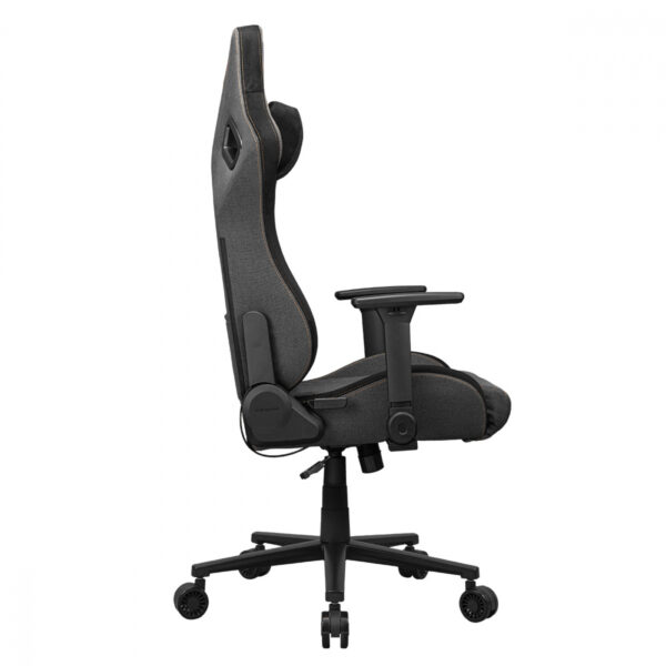 SILLA COUGAR DEFENSOR GRAY F BLACK CUERO SINTETICO / TIPO LINO 120KG - Imagen 7