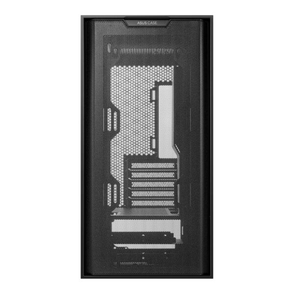 GABINETE ASUS (A21 ASU CASE/BLK) NEGRO, VIDRIO TEMPLADO Y MALLA,SOPORTA BTF, MT, S/FUENTE - Imagen 3
