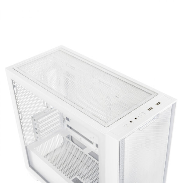 GABINETE ASUS (A21 ASUS CASE/WHT) BLANCO, VIDRIO TEMPLADO Y MALLA,SOPORTA BTF, MT, S/FUENTE - Imagen 10