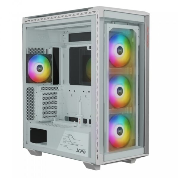GABINETE ADATA XPG BATTLECRUISERIIPST MID TOWER ATX 4 VENTILADORES BLANCO BATTLECRUISERIIPST WHCWW