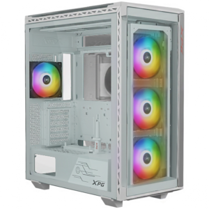 GABINETE GAMER ADATA XPG BATTLECRUISERIIST MT C TEMPLADO 2 USB TA BLANCO  BATTLECRUISERIIST WHCWW