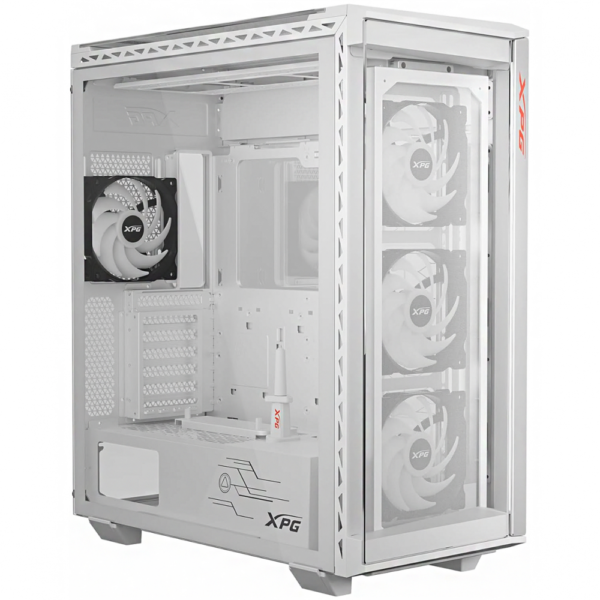 GABINETE GAMER ADATA XPG BATTLECRUISERIIST MT C TEMPLADO 2 USB TA BLANCO  BATTLECRUISERIIST WHCWW - Imagen 2