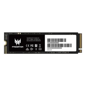 UNIDAD SSD M.2 PREDATOR 1TB (BL.9BWWR.118) GM7, 7200 MB/S
