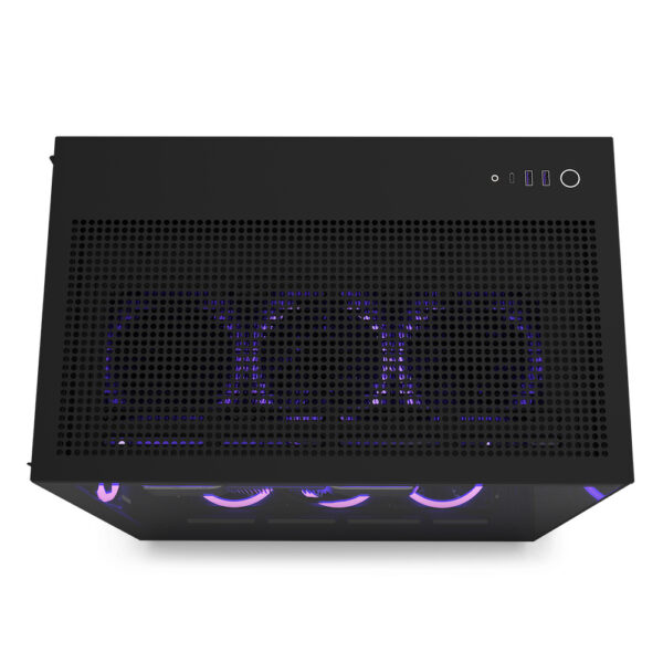 GABINETE NZXT (CM-H91FB-01) H9 FLOW, MID-TOWER, 3 FANS, ATX, NEGRO - Imagen 2