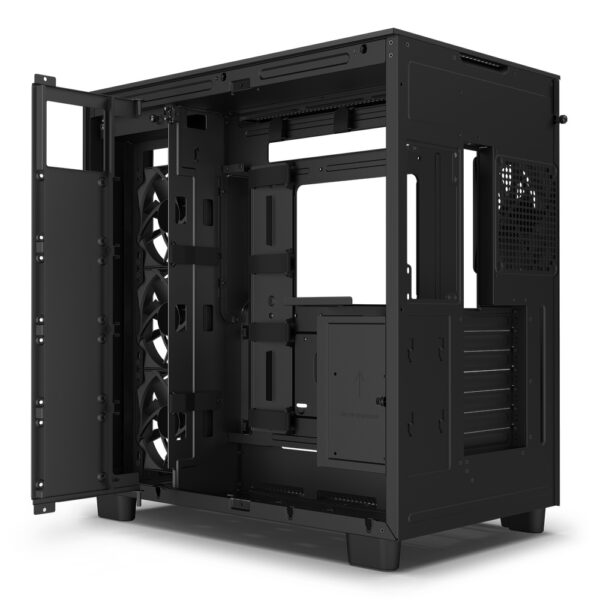 GABINETE NZXT (CM-H91FB-01) H9 FLOW, MID-TOWER, 3 FANS, ATX, NEGRO - Imagen 6