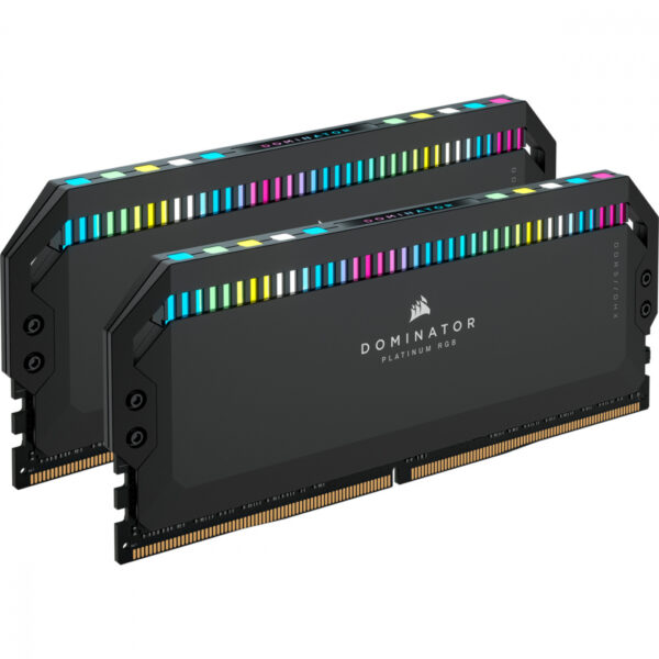 MEMORIA DIMM DDR5 CORSAIR (CMT32GX5M2E6000C36) 32GB 6000MHZ (2X16GB) DOMINATOR PLATINUM DISIP.NEGRO - Imagen 2