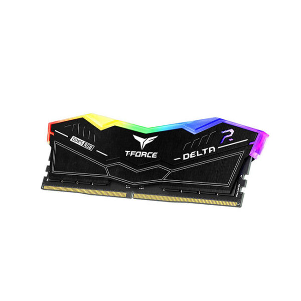 MEMORIA RAM DIMM TEAM GROUP T FORCE DELTA RGB 32GB DDR5 5200MHZ PC5 41600 NEGRA FF3D532G5200HC40C01 - Imagen 2