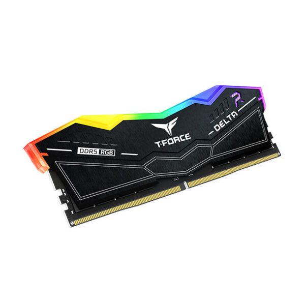 MEMORIA RAM DIMM TEAM GROUP T FORCE DELTA RGB 32GB DDR5 5200MHZ PC5 41600 NEGRA FF3D532G5200HC40C01 - Imagen 3
