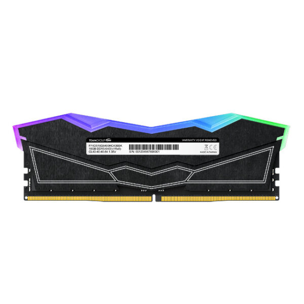 MEMORIA RAM DIMM TEAM GROUP T FORCE DELTA RGB 32GB DDR5 5200MHZ PC5 41600 NEGRA FF3D532G5200HC40C01 - Imagen 5
