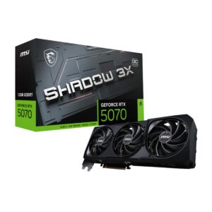 GPU MSI GEFORCE RTX 5070 12G SHADOW 3X OC 12GB GDDR7