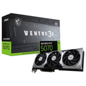 GPU MSI GEFORCE RTX 5070 12G VENTUS 3X OC 12GB GDDR7