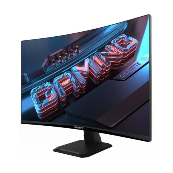 MONITOR LED GIGABYTE 27" (GS27FC) GAMING,1920X1080 FHD,CURVO,180HZ,2*HDMI 2.0,DP,1MS,PANEL VA - Imagen 2