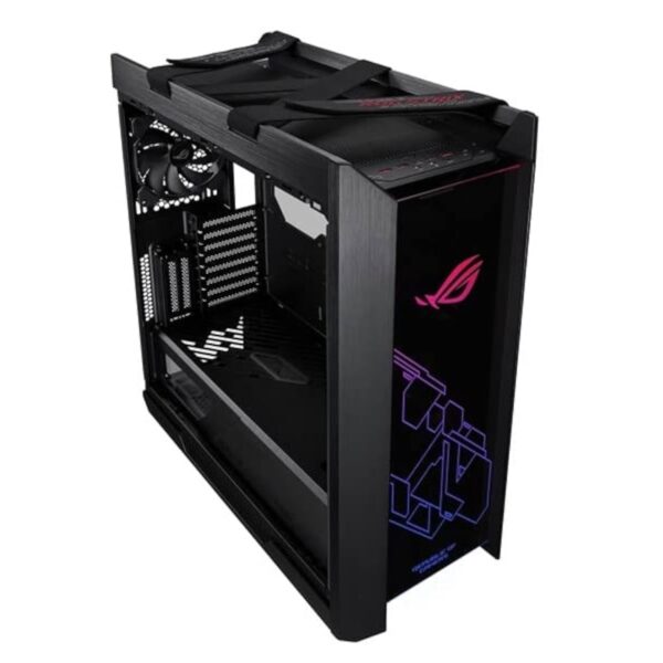 GABINETE ASUS (GX601 ROG STRIX HELIOS CASE/BK/AL/WITH HANDLE) BLANCO,RGB 120MM FANS*3,MT,S/FUENTE - Imagen 2